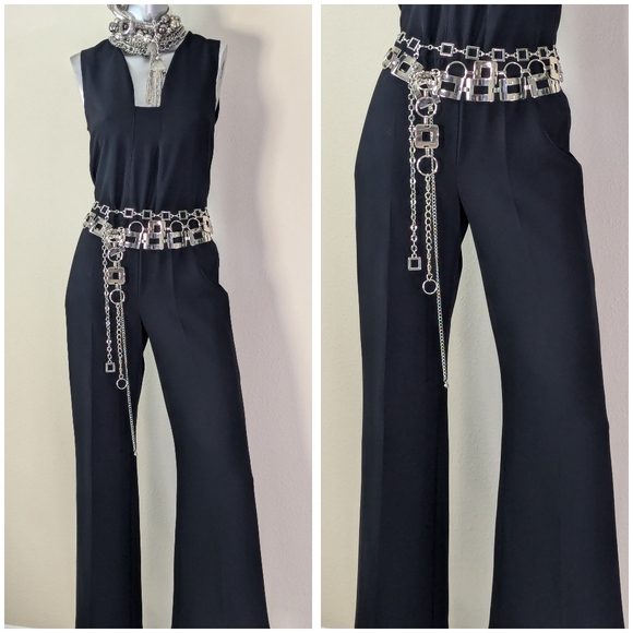 Lauren Ralph Lauren Classic Minimalist Chic Essential Kick Flare Jumpsuit - Picture 8 of 15